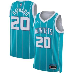 Gordon Hayward Charlotte Hornets  Brand Unisex Swingman Jersey - Icon Edition - Teal