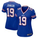 KeeSean Johnson Buffalo Bills  Women's Home Game Player Jersey - Royal