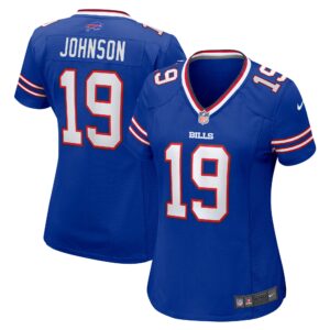 KeeSean Johnson Buffalo Bills  Women's Home Game Player Jersey - Royal