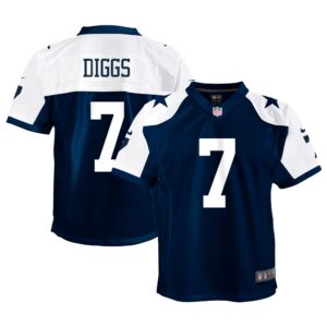 Trevon Diggs Dallas Cowboys  Youth Alternate Game Jersey - Navy