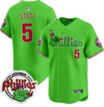 Bryson Stott #5 Philadelphia Phillies Phanatic Patch Vapor Premier Limited Jersey V3 - All Stitched