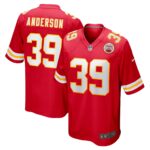 Zayne Anderson Kansas City Chiefs  Player Game Jersey - Red
