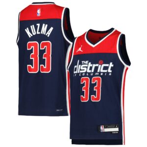 Kyle Kuzma Washington Wizards  Youth Swingman Jersey - Statement Edition - Navy
