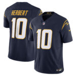 Justin Herbert #10 Los Angeles Chargers  Vapor F.U.S.E. Limited Jersey - Navy