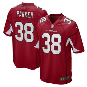 Steven Parker Arizona Cardinals  Game Player Jersey - Cardinal