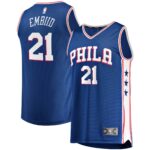 Joel Embiid Philadelphia 76ers  Youth 2019/20 Fast Break Replica Jersey - Icon Edition - Royal