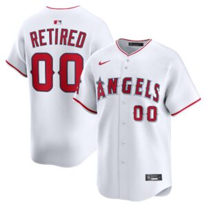 Los Angeles Angels White Home Limited Pick-A-Player Retired Roster Jersey