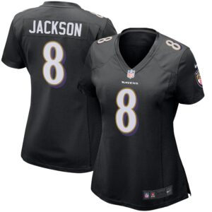 Lamar Jackson Baltimore Ravens Women's Game Event Jersey - Black