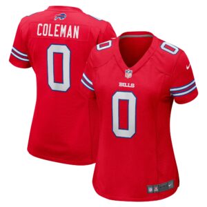 Keon Coleman Buffalo Bills Women's Alternate Game Jersey -  Red