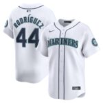 Men's Seattle Mariners Julio RodrÃ­guez  White Home Limited Player Jersey