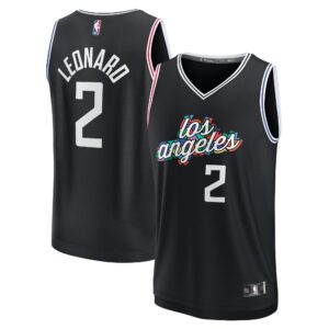 Kawhi Leonard LA Clippers  2022/23 Fastbreak Jersey - City Edition - Black