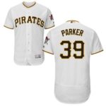 Pittsburgh Pirates #39 Dave Parker White Flexbase Collection Stitched Jersey