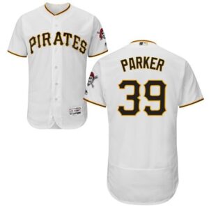 Pittsburgh Pirates #39 Dave Parker White Flexbase Collection Stitched Jersey
