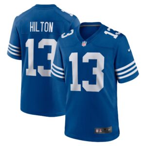 Men's  T.Y. Hilton Royal Indianapolis Colts Alternate Game Jersey