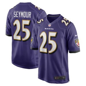 Kevon Seymour Baltimore Ravens  Game Player Jersey - Purple