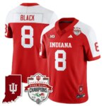 Kaelon Black #8 Ndiana Hoosiers Indiana H Vapor Limited Football Jersey - Rose Bowl Champions - All Stitched