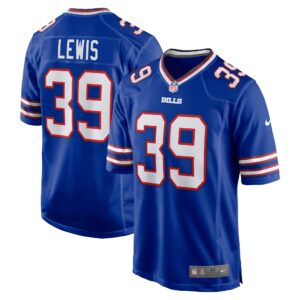 Cam Lewis Buffalo Bills  Player Game Jersey - Royal