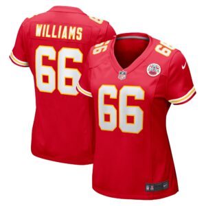 Brandon Williams Kansas City Chiefs  Women's Home Game Player Jersey - Red