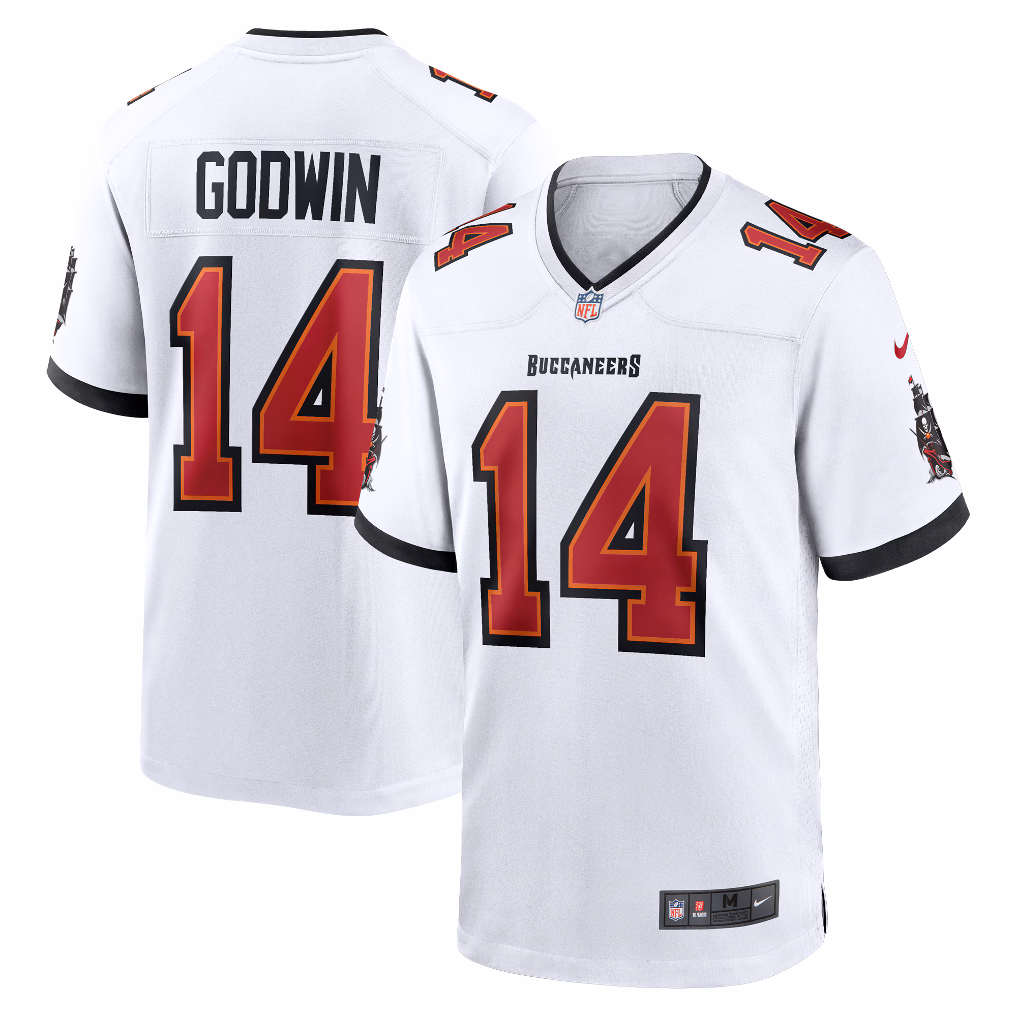 Chris Godwin Tampa Bay Buccaneers White Game Jersey -  White