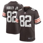 Mike Harley Jr. Cleveland Browns  Game Player Jersey - Brown