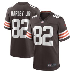 Mike Harley Jr. Cleveland Browns  Game Player Jersey - Brown