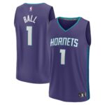 LaMelo Ball Charlotte Hornets  Youth Player Jersey - Statement Edition - Purple