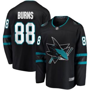 Brent Burns San Jose Sharks Alternate Breakaway Player Jersey - Black