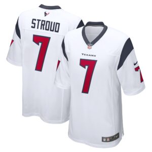 CJ Stroud Houston Texans 2023 Draft First Round Pick Game Jersey - White