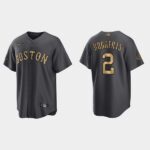 Men's Boston Red Sox #2 Xander Bogaerts 2022 All-Star Game Jersey - Charcoal
