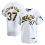 Men's Oakland Athletics Tyler Soderstrom  White Home Limited Player Jersey