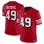 The Faithful San Francisco 49ers  Alternate Vapor F.U.S.E. Limited Jersey - Scarlet