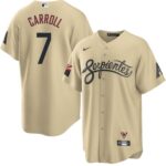 Men's  Arizona Diamondbacks #7 Corbin Carroll City Connect Jersey