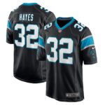Tae Hayes Carolina Panthers  Game Player Jersey - Black