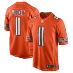 Darnell Mooney Chicago Bears  Alternate Game Player Jersey - Orange