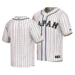 Japan 2023 World Baseball Classic White Men's Jersey