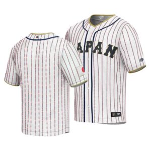 Japan 2023 World Baseball Classic White Men's Jersey