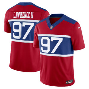 Dexter Lawrence II #97 New York Giants Alternate Vapor F.U.S.E. Limited Jersey - Century Red
