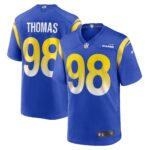 Brayden Thomas Los Angeles Rams  Game Player Jersey - Royal