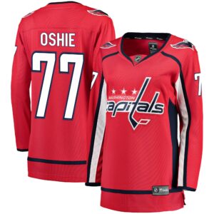 TJ Oshie Washington Capitals Women's 2019/20 Breakaway Player Jersey - Red