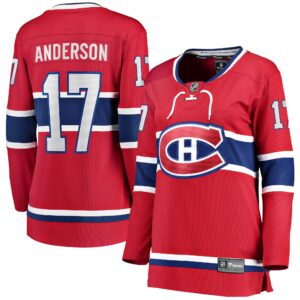 Josh Anderson Montreal Canadiens Women's Breakaway Player Jersey - Red