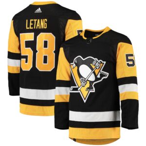 Kris Letang Pittsburgh Penguins  Home Primegreen Authentic Pro Player Jersey - Black