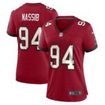 Carl Nassib Tampa Bay Buccaneers  Women's Game Player Jersey - Red