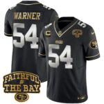 Fred Warner # 54 San Francisco 49ers Faithful To The Bay Patch Vapor Limited Jersey V8 - All Stitched