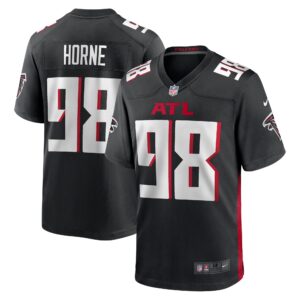 Timmy Horne Atlanta Falcons  Game Player Jersey - { Black