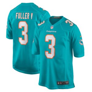 Will Fuller V Miami Dolphins  Game Jersey - Aqua