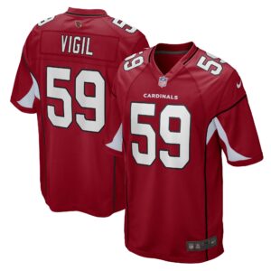 Nick Vigil Arizona Cardinals  Game Player Jersey - Cardinal