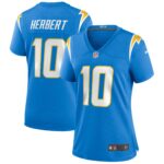 Justin Herbert Los Angeles Chargers Women's Game Jersey - Powder Blue