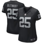 Fred Biletnikoff Las Vegas Raiders Women's Game Retired Player Jersey - Black