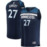 Rudy Gobert Minnesota Timberwolves  Fast Break Replica Jersey - Icon Edition - Navy
