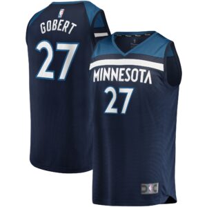 Rudy Gobert Minnesota Timberwolves  Fast Break Replica Jersey - Icon Edition - Navy